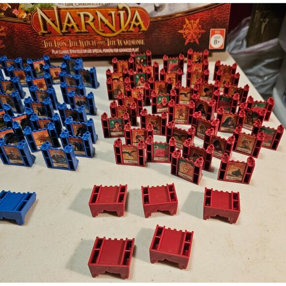 The Chronicles Of Narnia Stratego Board Game Milton Bradley Preowned COMPLETE - Picture 10 of 16
